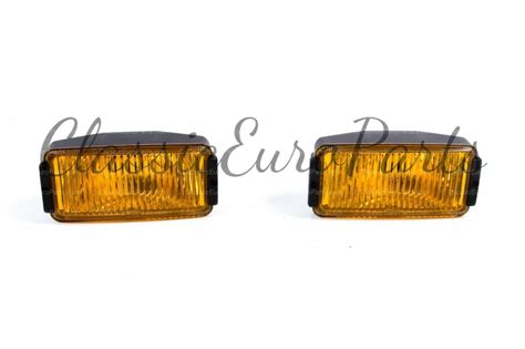 Yellow Fog Light Set For Rabbit Golf Jetta Caddy Mk1