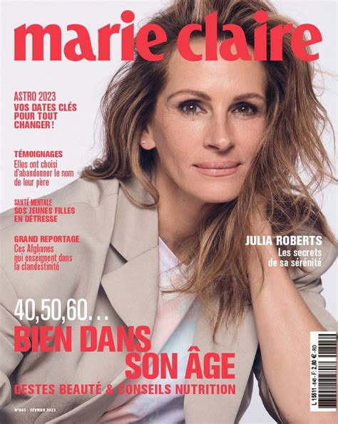 Marie Claire N°845 Du 05 Janvier 2023 à Télécharger Sur Ipad