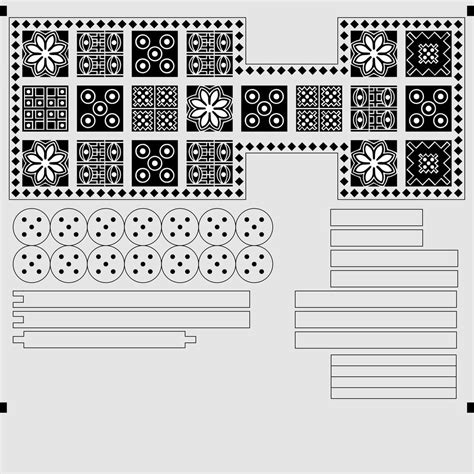 Free Svg File The Royal Game Of Ur ♟ ・3d Printable Model To Download・cults