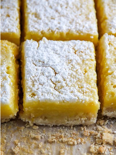 Lemon Squares Homemade Lemon Bars 8 2x4 Lemon Bars Lemon Dessert Thick Lemon Bars Fathers