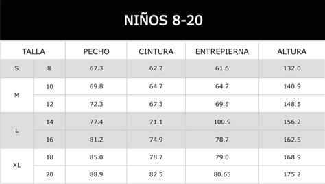 Tabla De Tallas Liverpool Es Parte De Mi Vida Atelier Yuwa Ciao Jp