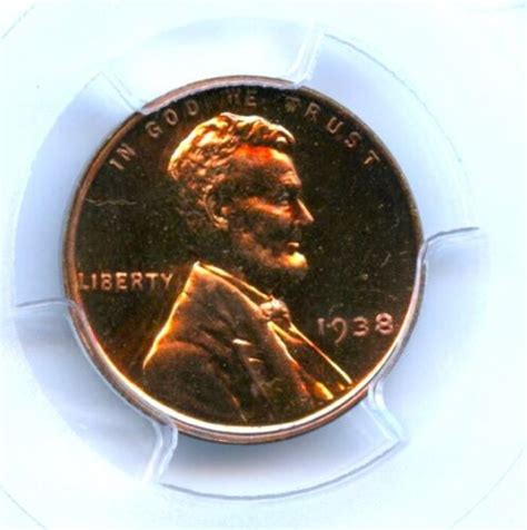 1938 Lincoln Cent PCGS PR65RD EBay