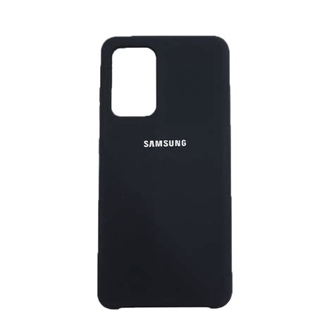 Cases Samsung A72 Silicon Negro