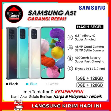 Hp Samsung A51 Handphone Samsung Galaxy A51 Ram 6 128 And Ram 8 128