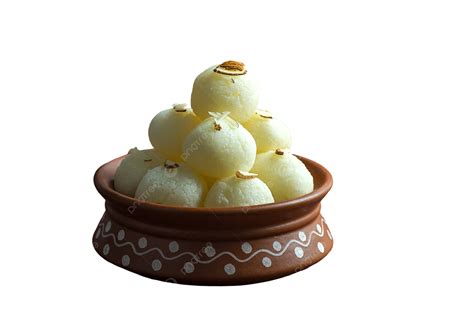 Indian Sweet Rasgulla In Clay Pot Ramadan Traditional Chamcham Traditional Chamcham Festival