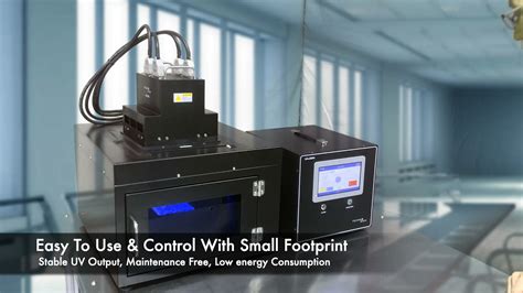 Industry 4 0 Enabled LED UV Flood Curing System UVL2020 YouTube