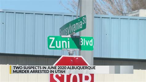 2 Suspects In June 2020 Albuquerque Murder Arrested In Utah Youtube