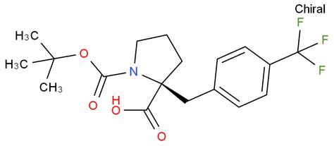 S Tert Butoxycarbonyl Trifluoromethyl Benzyl Pyrrolidine