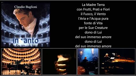 Claudio Baglioni Fratello Sole Sorella Luna Incanto Youtube