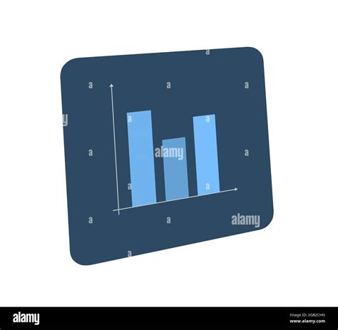 vertical bar graph or column chart, data statistics representation ...