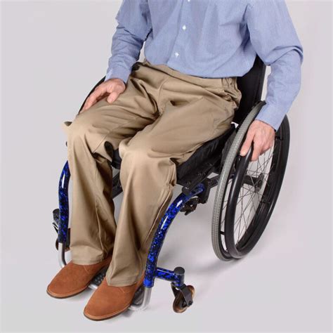 Drop Front Wheelchair Chinos Able Wear