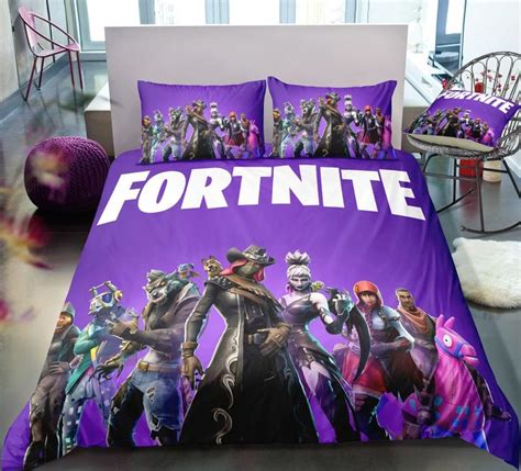 The Original Fortnite Bedding Duvet Cover Sets Bed Duvet Covers