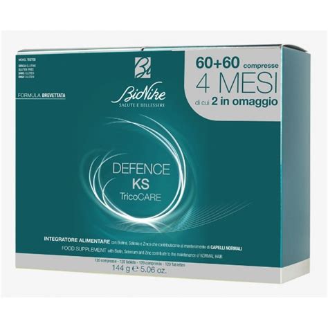 Bionike Defence Ks Tricofase Bipack Integratore Per Capelli E