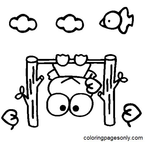 Keroppi Coloring Pages - Free Printable Coloring Pages