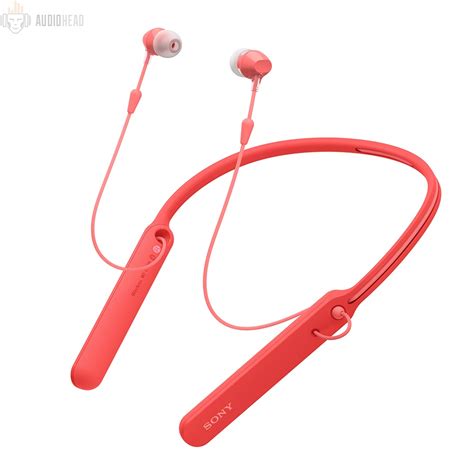Наушники Sony WI-C400 Red — купить в интернет-магазине AudioHead