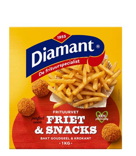 Frituurvet Friet Snacks Diamant