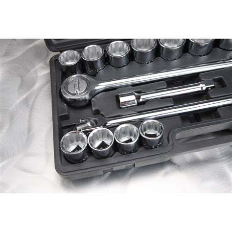 Sae 3 4 Jumbo Socket Set 20 Piece