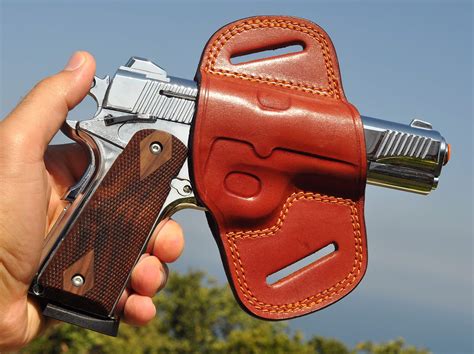 Buy Ottoza Handmade Leather Gun Holster 1911 Holster Right Hand OWB