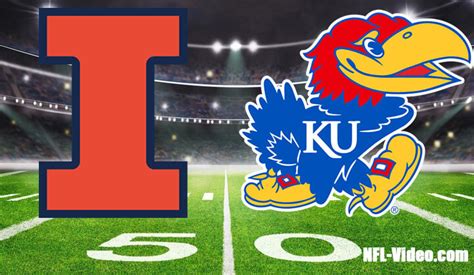 Illinois Vs Kansas Football Week 2 2023 Full Game Replay Ncaa College