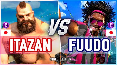 Sf6 🔥 Itazan Zangief Vs Fuudo Dee Jay 🔥 Street Fighter 6 Youtube