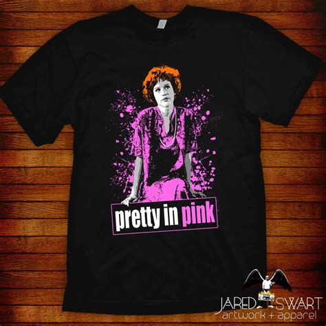 Pretty In Pink T Shirt Artwork By Jared Swart Inspired By The 1986