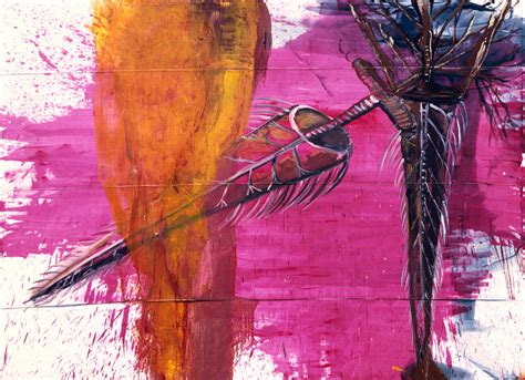 The Trachea Of The Alder Fly Tarp Paintings Items Julian Schnabel