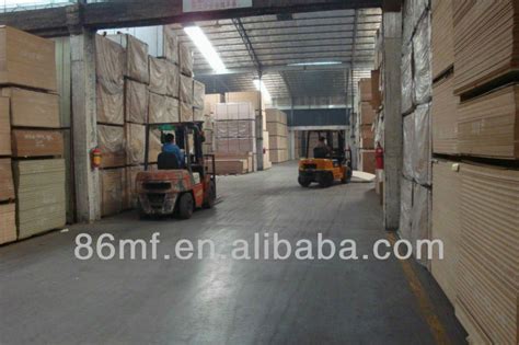 Melamine Face Mdf Borad And Particle Board And Plywood High Quality