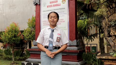 Calon Ketua OSIS SMAN 2 Negara Ni Komang Sri Krisna Dewi 02 YouTube