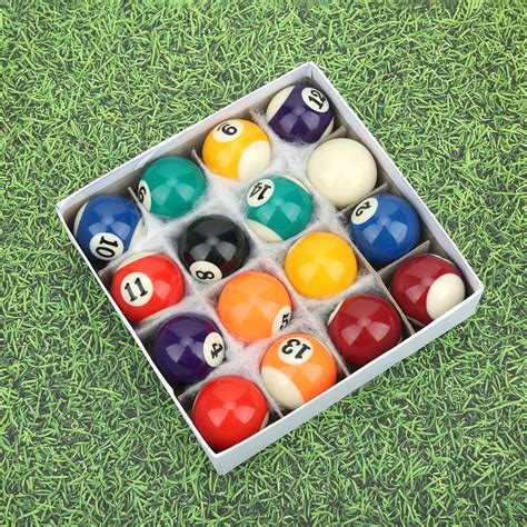 Buy Billard Pool Balls 1 1 2 Pool Balls Set Complete 16 Pool Table