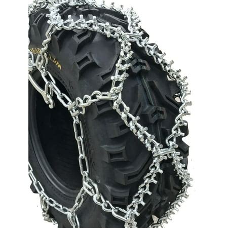 Snow Chains 23x10.5-12, 23 10.5 12 ATV UTV Stud Tire Chains, Spider ...