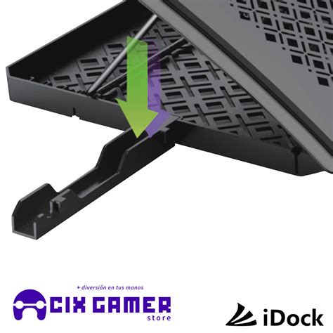 COOLER LAPTOP IDOCK TURBINE N9 SILVER Cixgamerstore