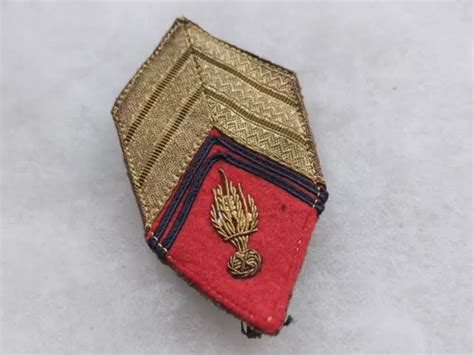 Un Insigne Tissu Militaire Losange De Bras Militaria Eur