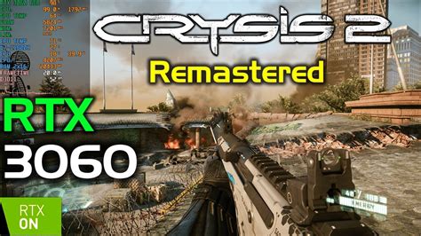 Crysis 2 Remastered Rtx 3060 Ray Tracing Dlss Maximum Settings