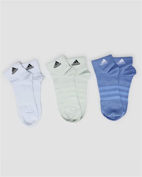 Riachuelo Kit Meia Masculina 3 Pares Cano Curto IC1288 Multicor Adidas