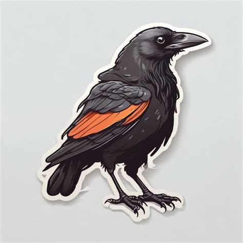 Premium Photo Crow Cartoon Vector Background