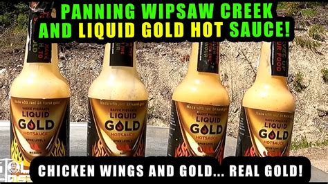 Liquid Gold Hot Sauce And Whipsaw Creek Hot Sauce Review Youtube