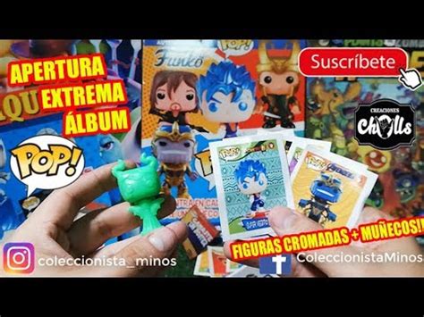 Álbum Funko Pop de Creaciones Chulls 2da Apertura extrema de sobres