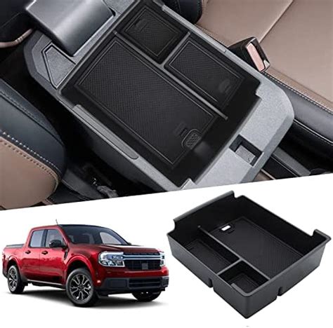 Kaloeou Center Console Organizer Fit For Ford Maverick