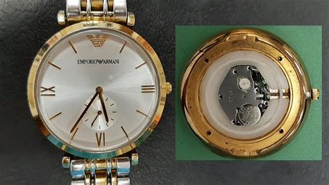 How To Replace Battery A Chinese EMPORIO ARMANI Watch SolimBD YouTube