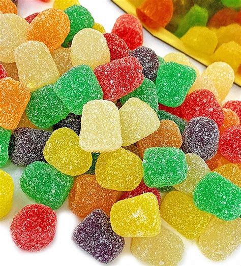 Spice Drops Candy | old fashioned gumdrops jelly candy | 2.5 pounds bag 2.5Lb - Jelly Beans