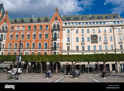 Norrmalmstorg Square Norrmalm District Central Stockholm Sweden Europe