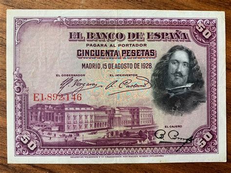 Banknote Spanien Pesetas Kaufen Auf Ricardo