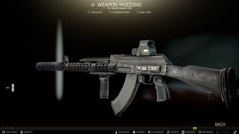 Kalashnikov Ak X Assault Rifle Spt Mods Workshop