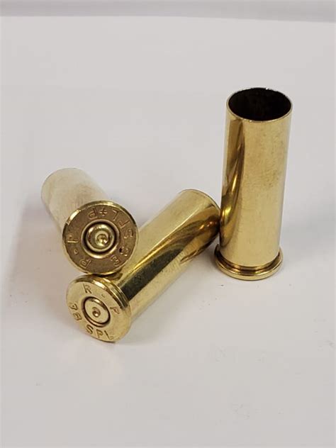 38 Special Once Fired Brass Precision Brass