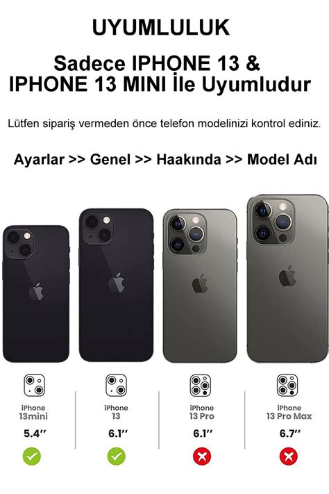 HyperAge Iphone 13 Iphone13 Mini Uyumlu Parlak Simli Elmas Görünümlü