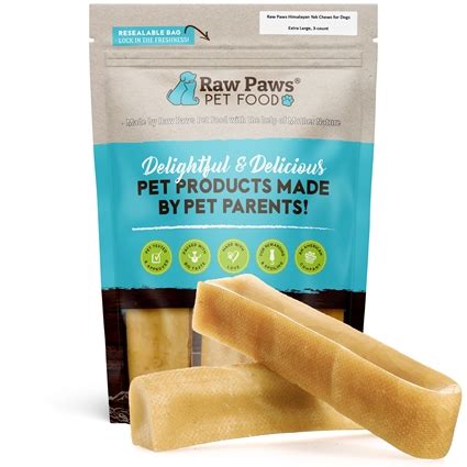 Himalayan Yak Chews for Dogs - Extra Large, 3 ct | RawPawsPetFood.com