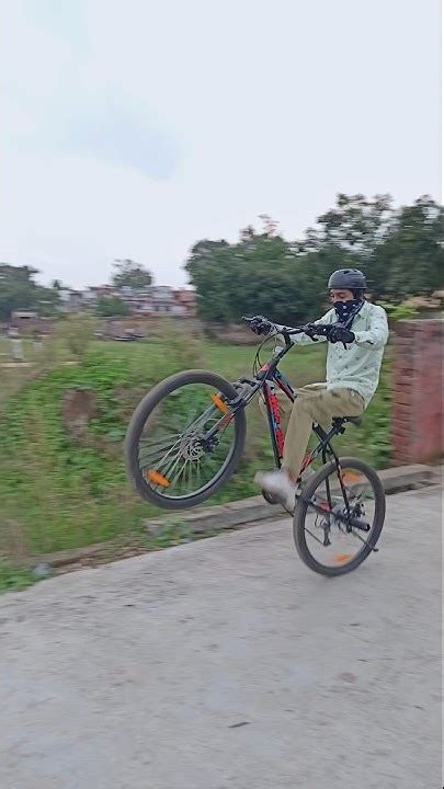 Cycle Stunt Cycle Wheelie💫mtb Rider Denger 😈😈viralshorts Shorts