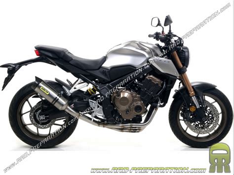 Línea de escape ARROW THUNDER CARBON para Honda CB 650 R y CBR 650 R 2019