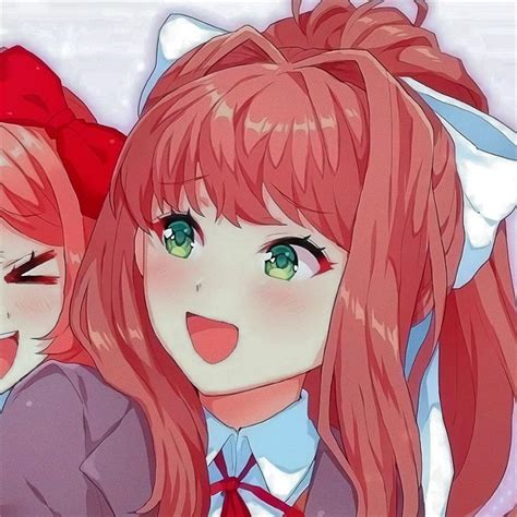 Matching Icons Ddlc Art Credit Ddlc Monika Sayori Sayonika