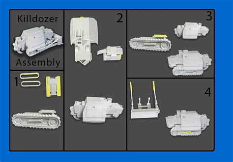 The Killdozer Resin Model Etsy